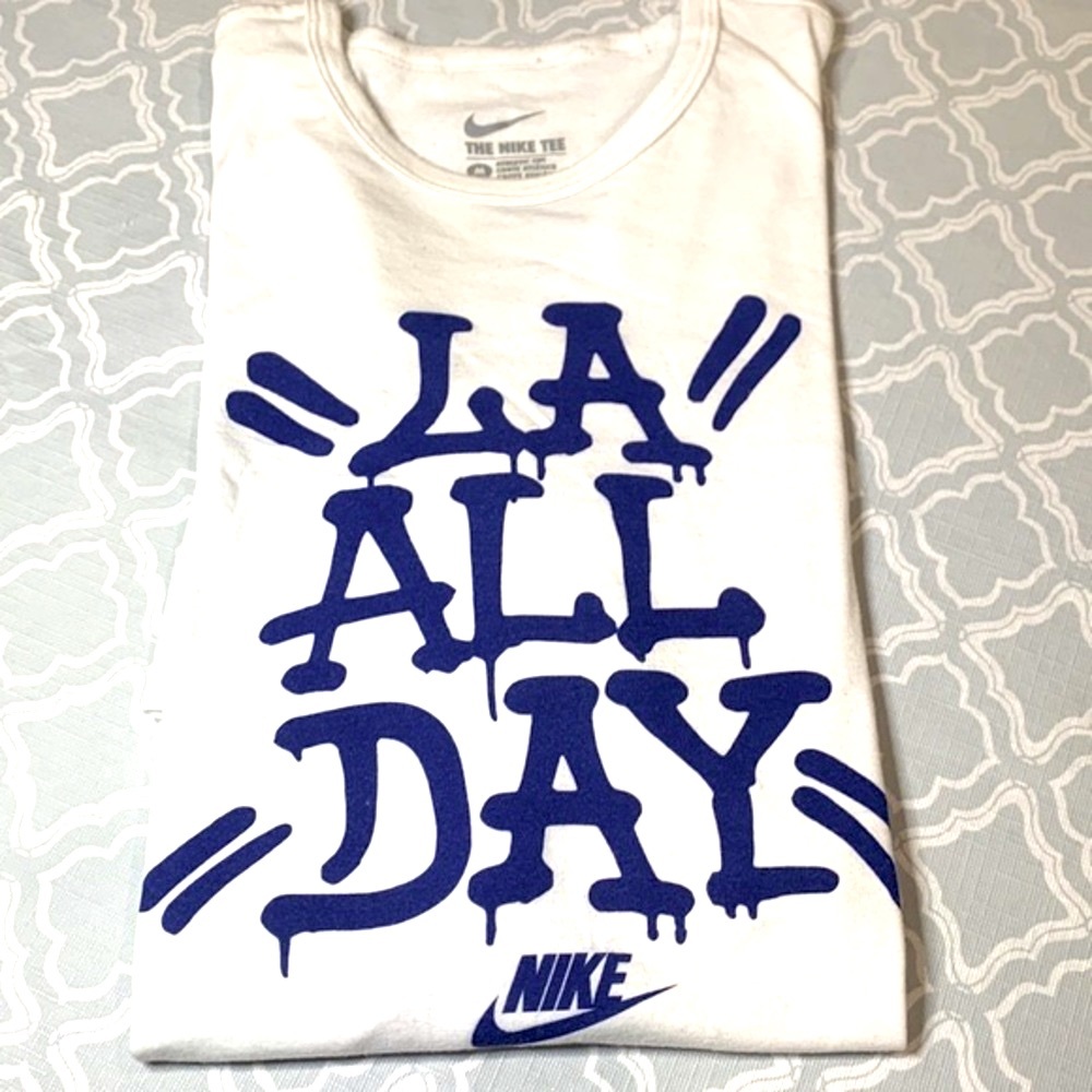 🔹Nike Athletic Tee  Dri Fit.. “LA ALL DAY”